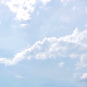 white puffy clouds in light blue sky with bright sunshine; https://cdn.shopify.com/s/files/1/0457/0333/1991/files/Cotton_Flower.mp4?v=1647027489