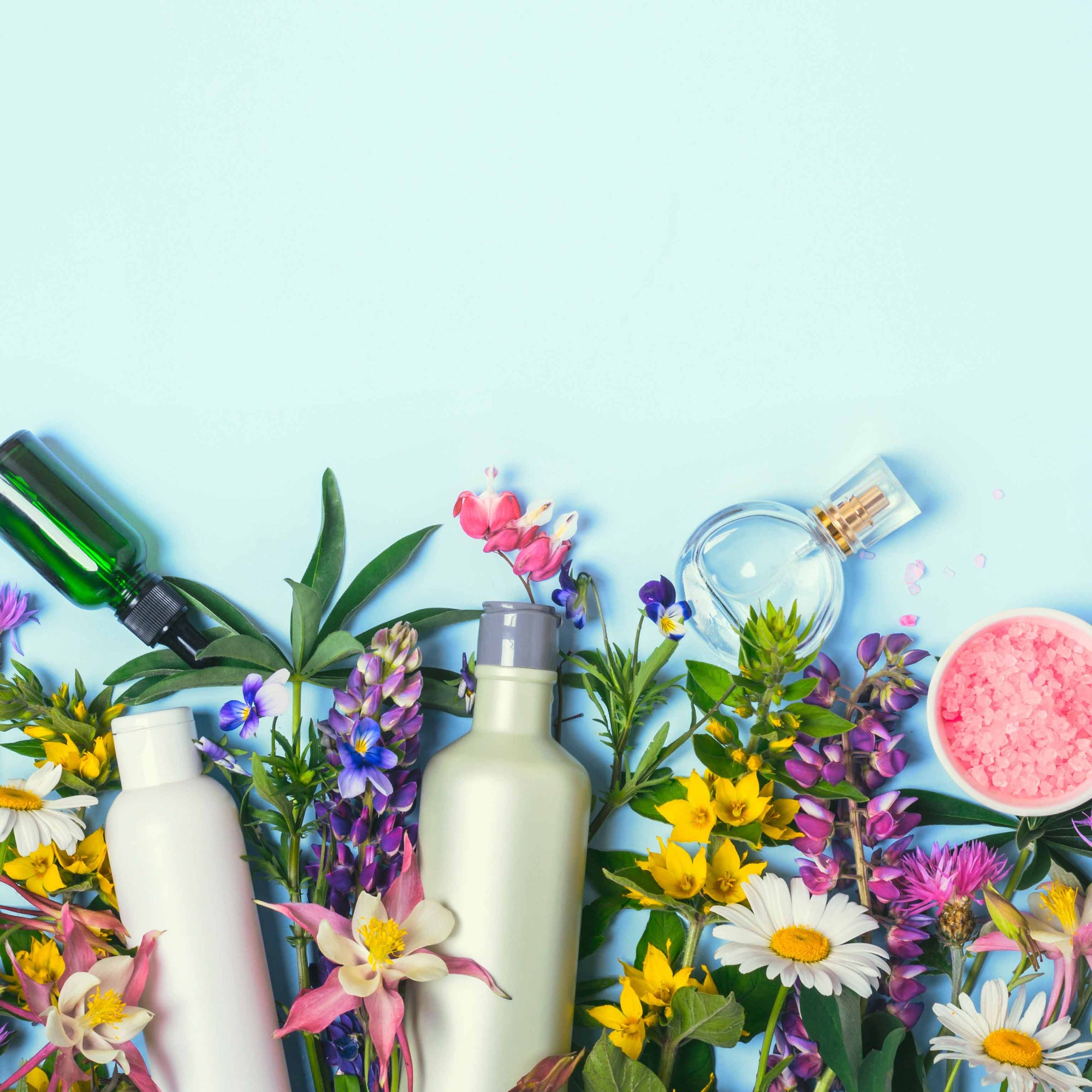 Scent marketing — personal care products with flowers